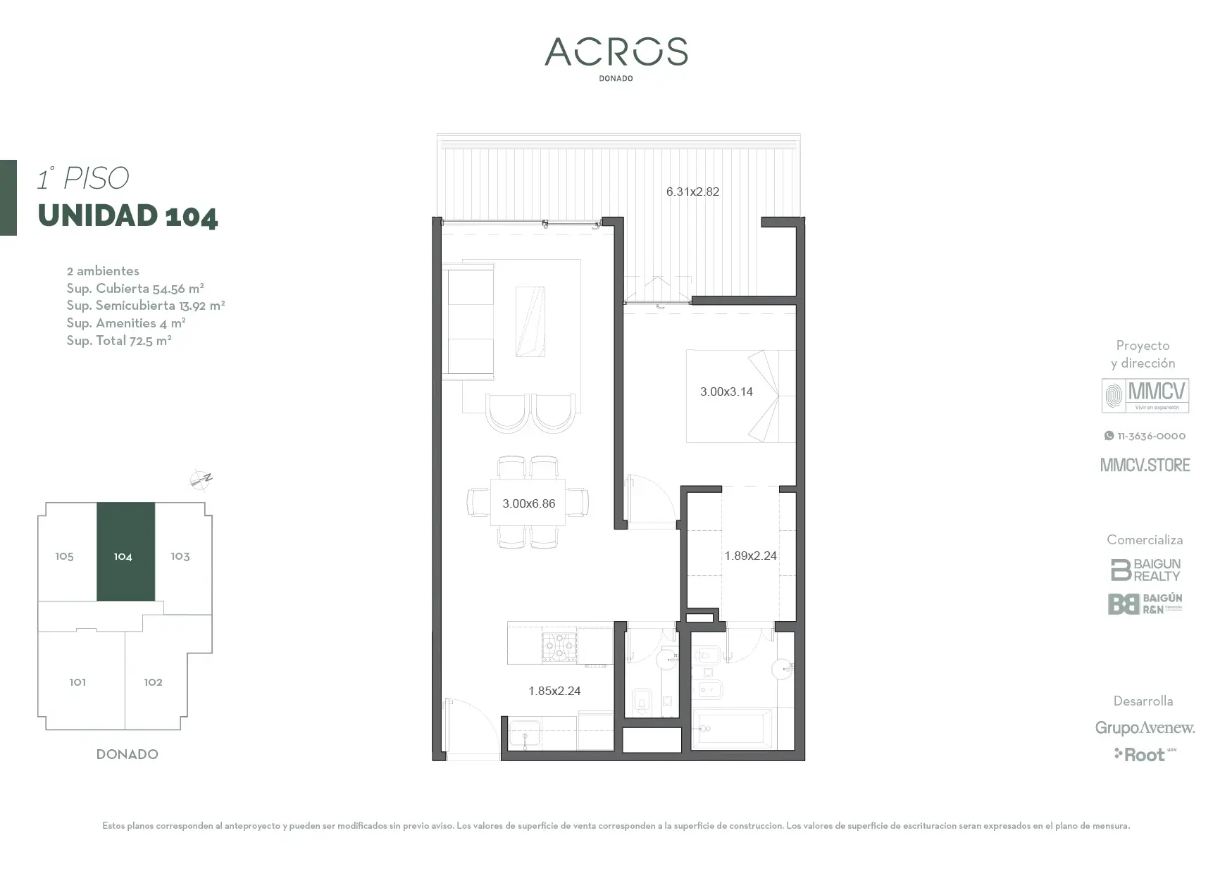 GAV ACROS Donado Plantas-06